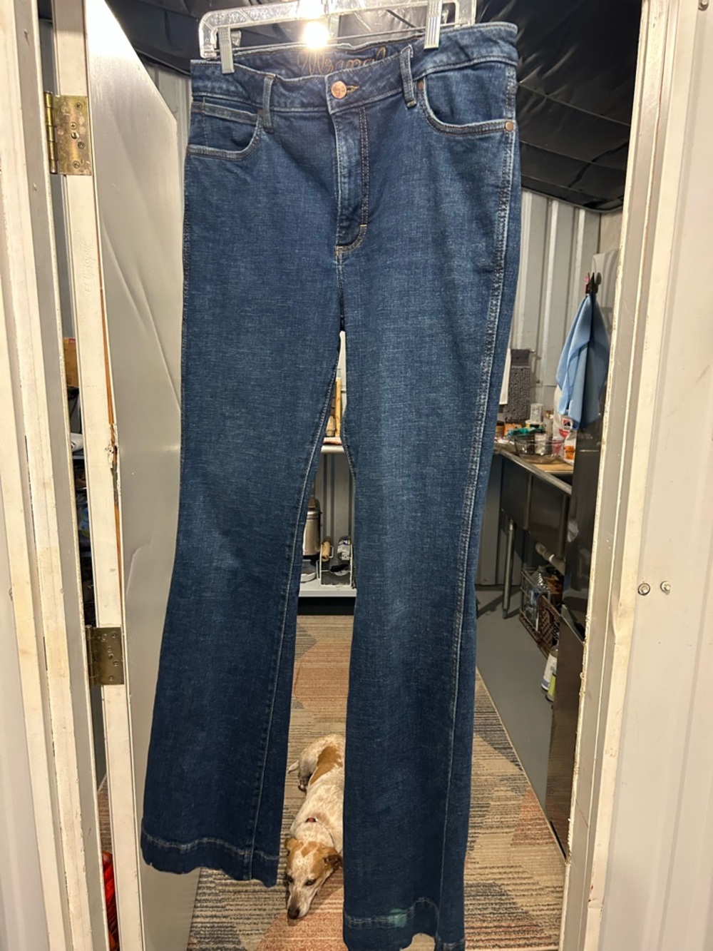Wrangler High Rise Trousers Jeans